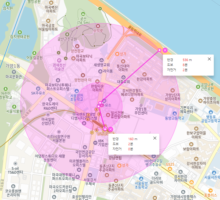 가양동 월주차│한강 근방 저렴한 주차자리