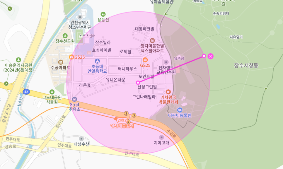 장수동 월주차 _ 인천대공원역에서 3분! 월주차장 구하시는 분들 어서오세요