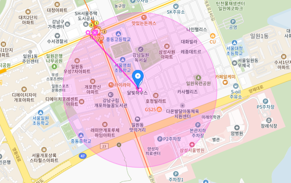 대청역 월주차 _ 대청역과 삼성서울병원 딱 중간에 있는 월주차장 위치 궁금하시다면 알려드립니다