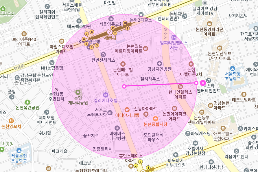 학동역 월주차 _ 학동역에서 4분 걸리는 주차장이 궁금하시나요? 주만사에서 알려드립니다.