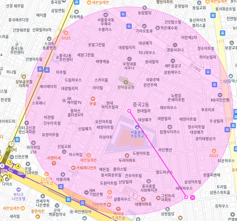 중곡동 월주차│중곡동 주차비는 중간, 편리함은 최고!