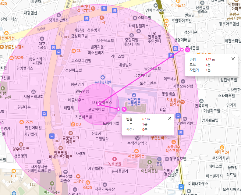 면목동 월주차 _  면동 초등학교에서 제일 가까운 주차장!