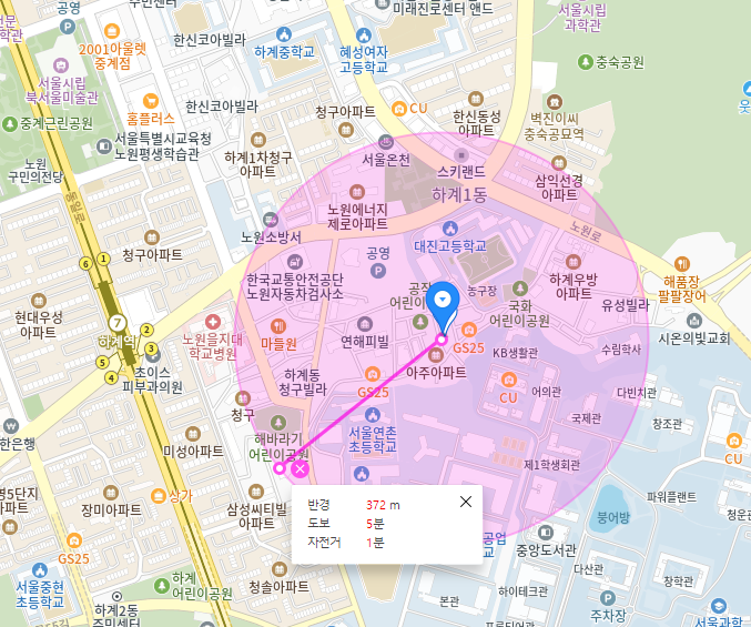 하계역 월주차  학교 옆 주차장