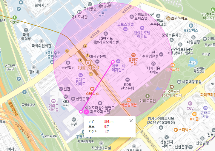 여의도 월주차 국회의사당 근처 기계식 주차장