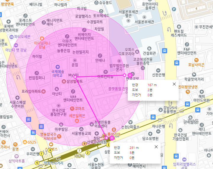 학동역 월주차, 국제 예술 대학교 근처 단일 주차장