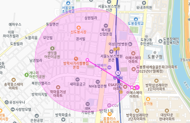 도봉구 월주차_도봉구 방학역 2분 거리 주차장