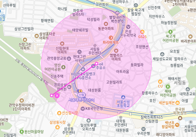 서울대벤처타운역 월주차_서울대벤처타운역 3분 거리 단일 주차장