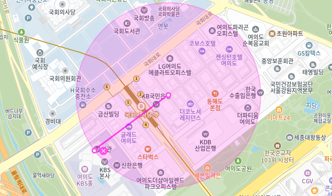국회의사당역 월주차_국회의사당, KBS 본사 인근 주차장