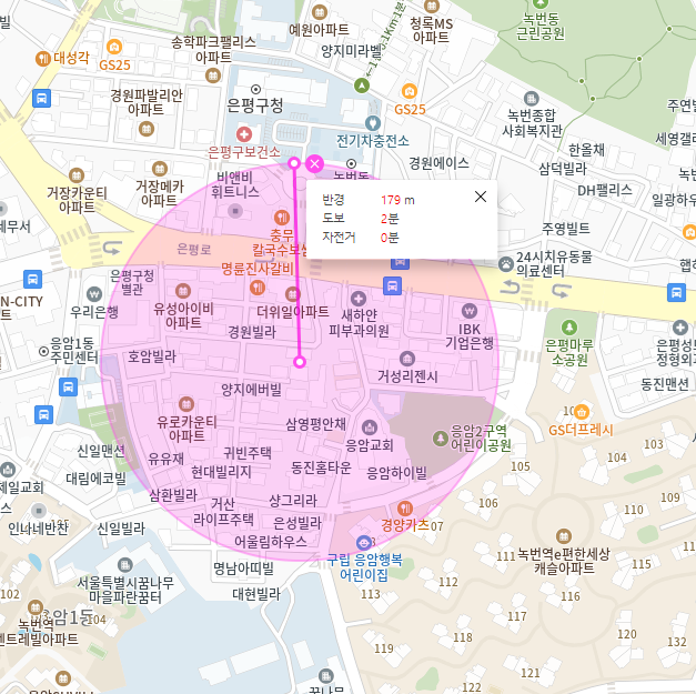 은평구 월주차, 은평구청 도보 2분 거리 주만사 주차장