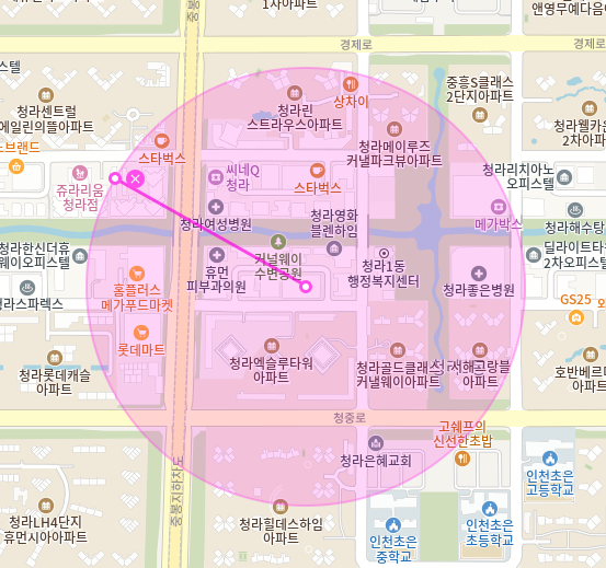 청라동 월주차_인천 서구 청라 홍익파크 제휴 월주차장