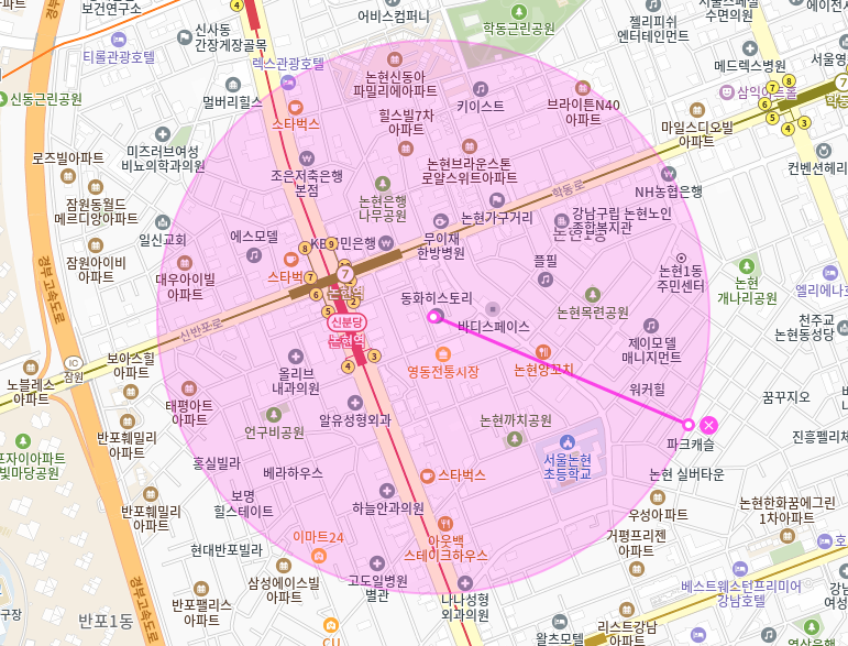 논현역 월주차_ 도보 3분내 역세권 주차장