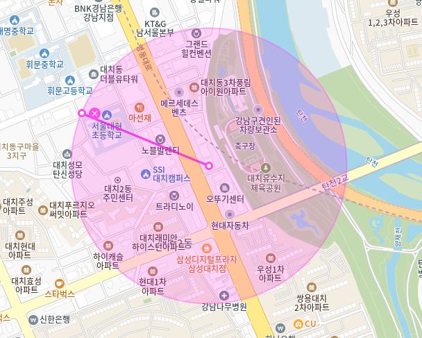 대치동 월주차_삼성역 인근 새마을운동중앙회빌딩 제휴 월주차장