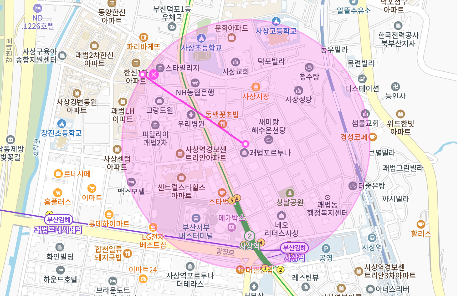 사상역 월주차 _ 괘법동 사상역 6번 출구에서 도보 3분이면 도착하는 기계식 주차장