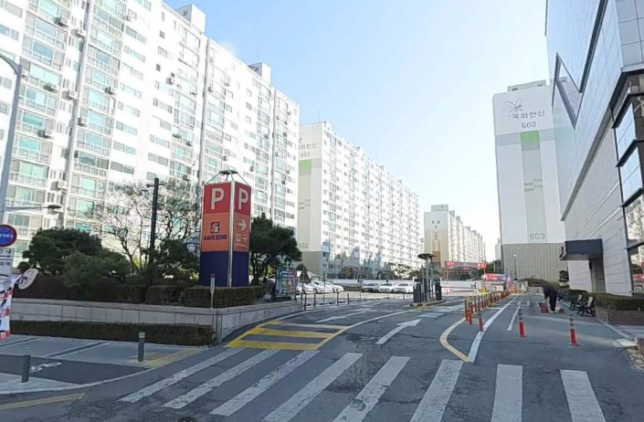 둔산동 월주차_세이브존 대전점 Tmap 제휴 월주차장