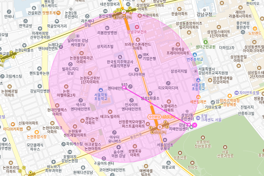 선정릉역 월주차_ 주만사가 직접 선정한 선정릉역 1번출구 인근 월주차