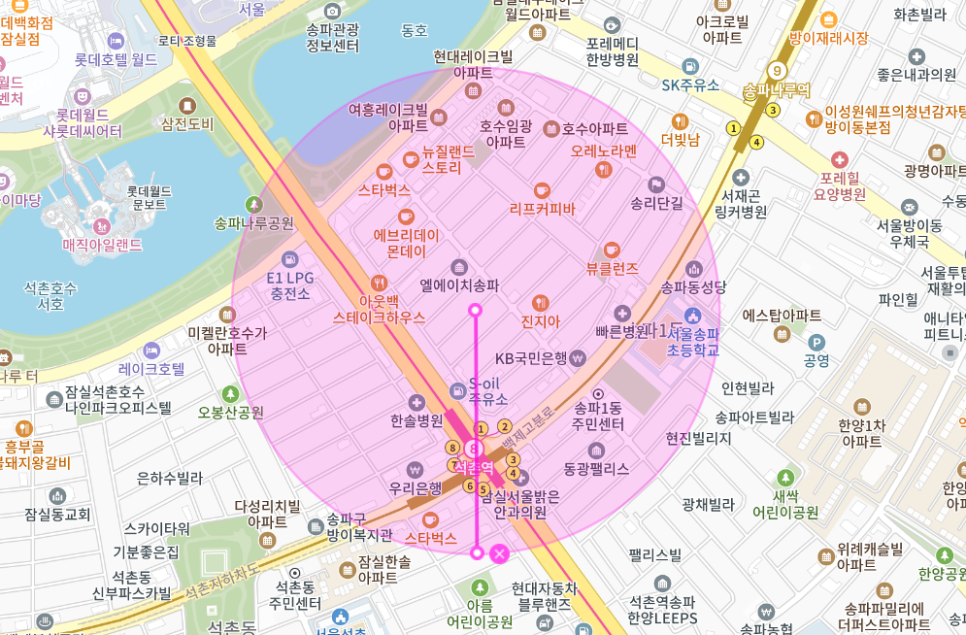 잠실 월주차 _ 롯데월드타워가 보이는 석촌역 주변에 24시간 쓸 수 있는 월주차장 필요하세요?
