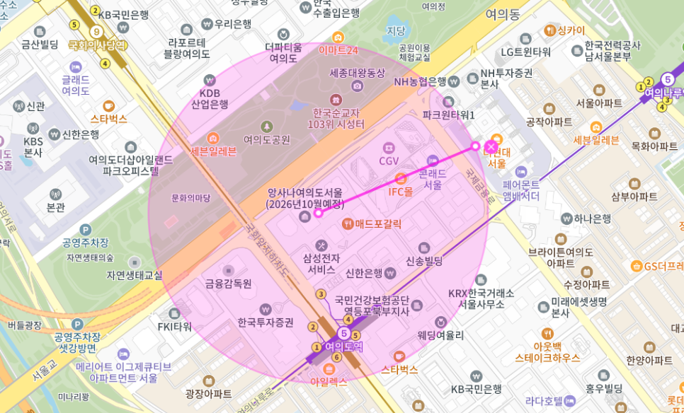 여의도 월주차 _ 더현대 서울/여의도역/24시간 월주차