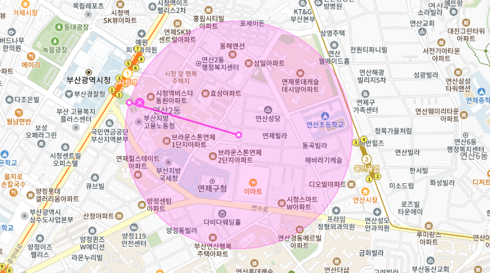 연산동 월주차 _ 연제 구청 인근에 제한 차종 없이 24시간 사용할 수  있는 주차장 정보 가져가세요~