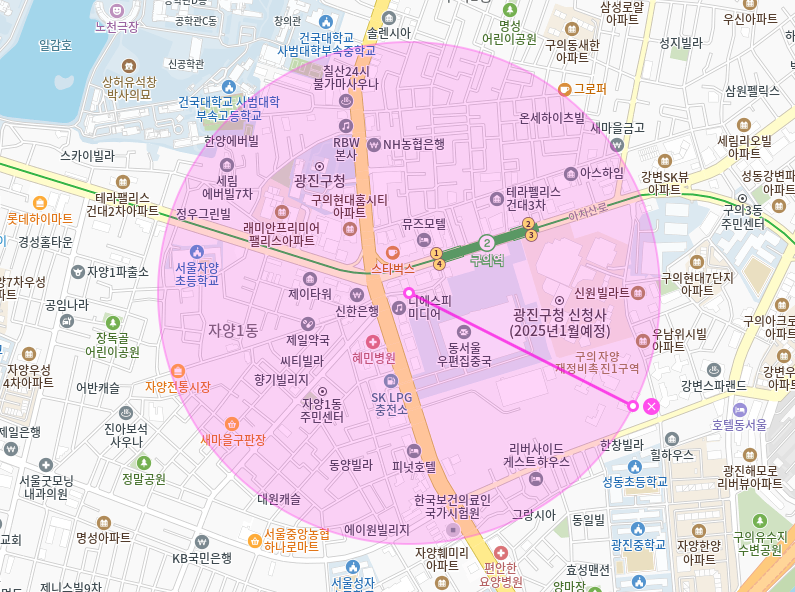 구의역 월주차_ 4번출구 도보 1분도 안걸리는 역세권 월주차장 이용해보쉴?