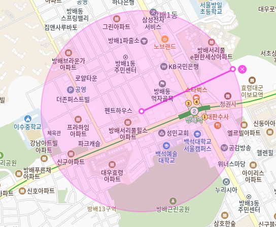 방배역 월주차_방배역 근처 24시 단일 월주차장
