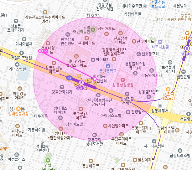 강동역 월주차 역 바로 앞 주차장 주만사로 이용합시다!
