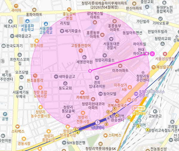 청량리 월주차_청량리역, 서울동대문경찰서 근처 기계식 주차장