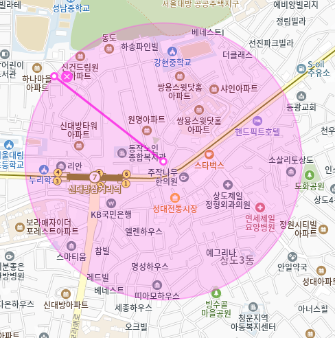 신대방삼거리역 월주차_신대방삼거리역 인근 24시 저렴한 주차장