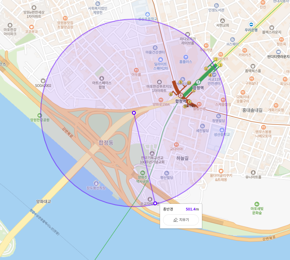 합정역 월주차_버스정류장과 전철역이 바로 앞에? 교통이 완벽한 합정역 월 주차장!
