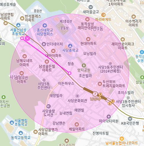 남성역 월주차_총신대학교 도보 5분 거리 주차장 찾으시나요?