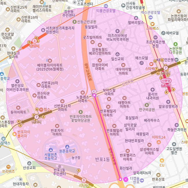 반포역 월주차 구하시는 여러분 빠르게 확인해보세요