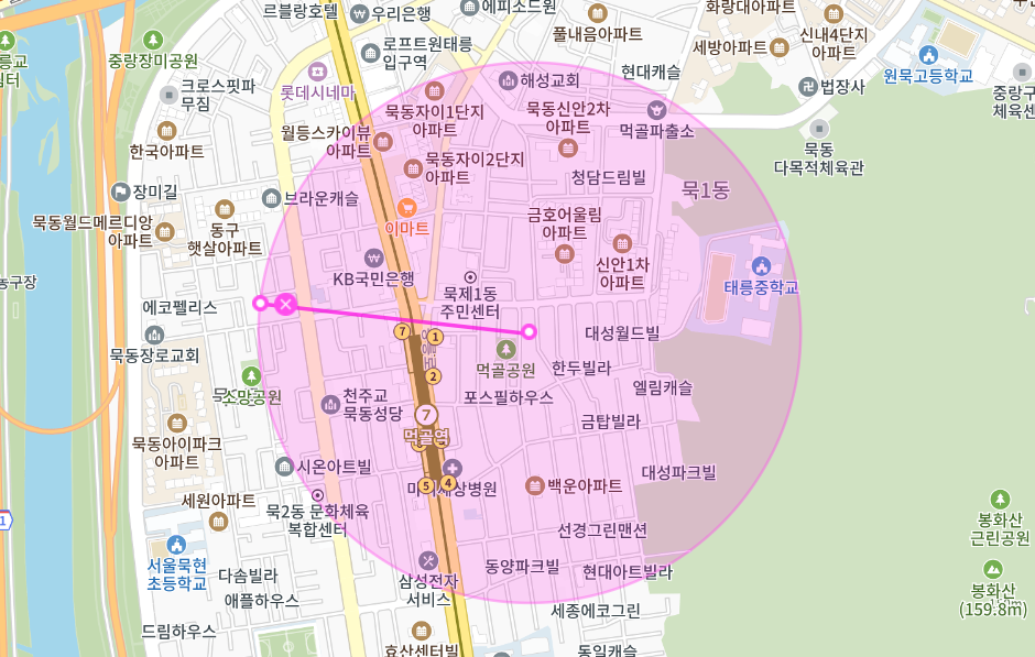 먹골역 월주차 _ 먹자골목 아니구 먹골역과 먹골공원 인근 주차장입니다!