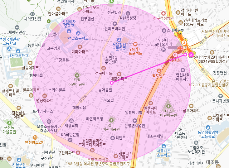 갈현동 월주차_연신내역 인근 단일주차장