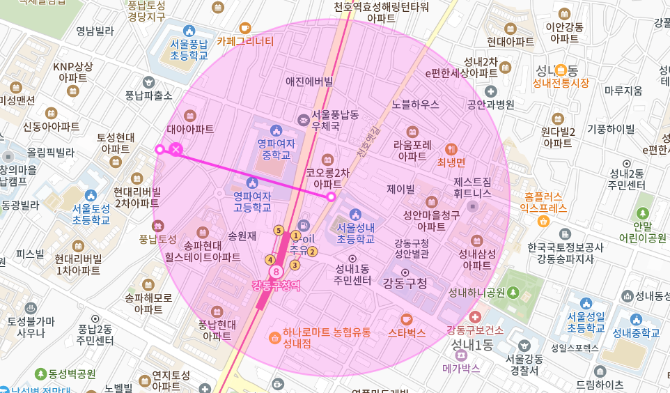 성내동 월주차 _ 강동구청역 바로 옆 주차장 정보