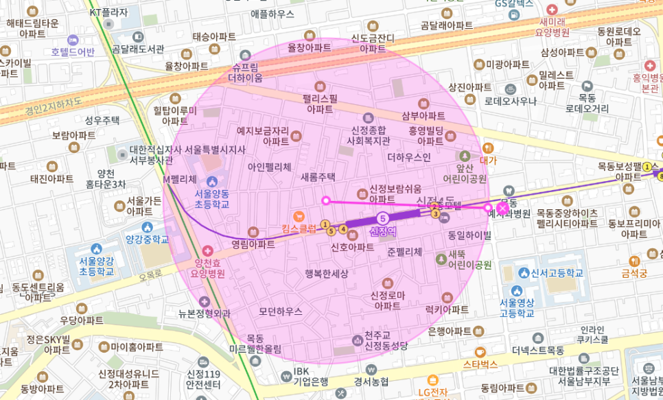 신정동 월주차 _ 신정역 1번 출구에서 30초면 1분이면 도착하는 평일 전용 주차장