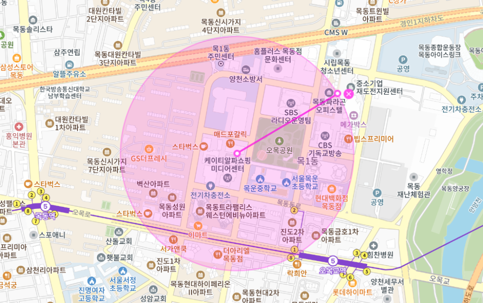 오목교역 월주차 _ 24시간/자주식/빈자리/단일주차/제한차종 X