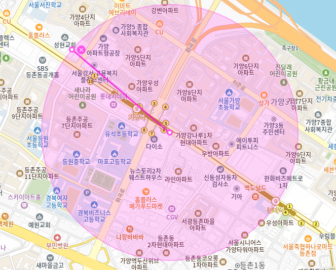 가양역 주차장_주만사와 역세권 단일주차장 보러가양