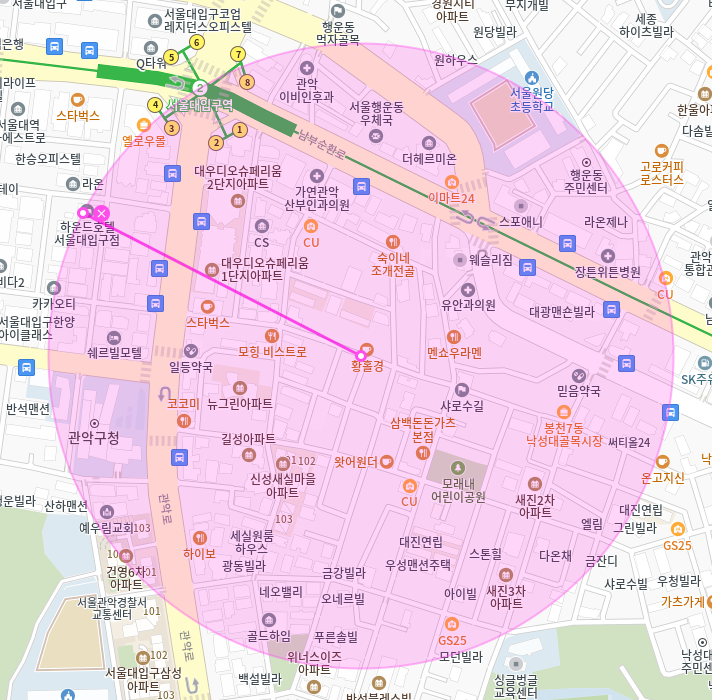 관악구 월주차 / 서울대입구역 도보 5분