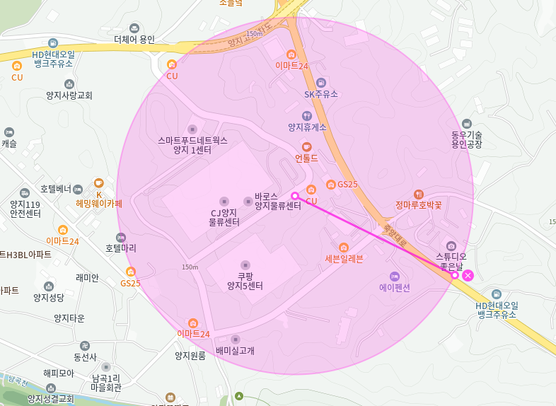 처인구 월주차_ 용인시 양지주차장 그린도트 제휴 월주차장