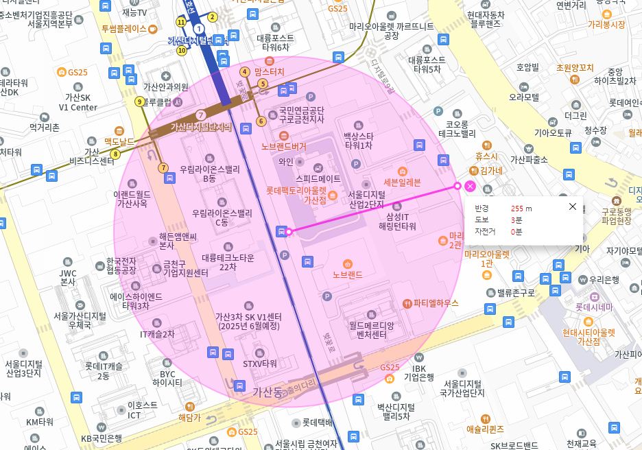 가산동 월주차 _ 가산디지털단지역 도보 3분 거리 단일 주차장 가져가세요~!
