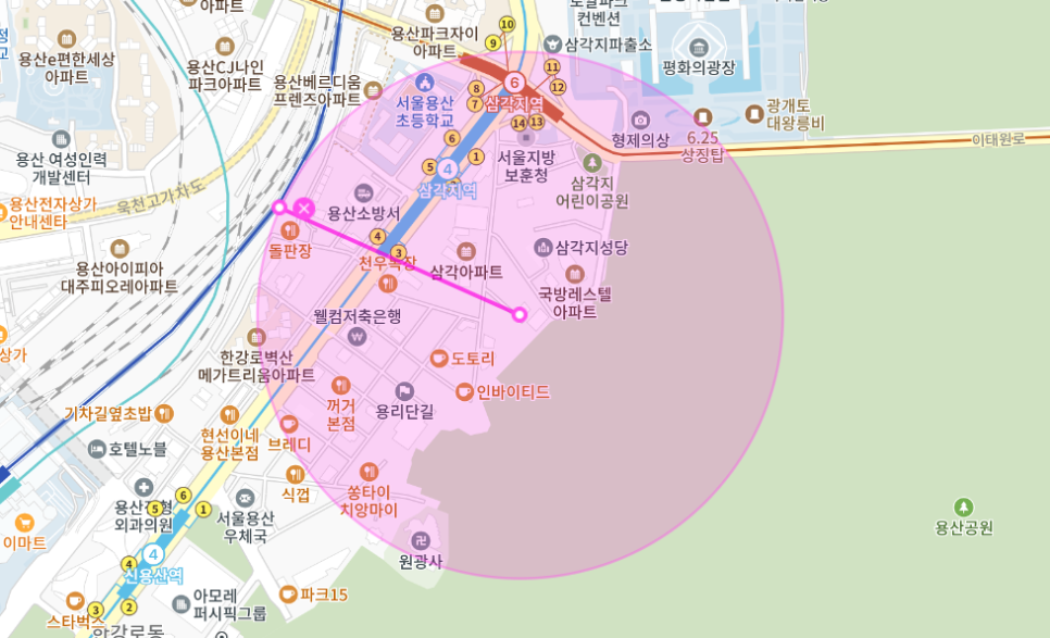 삼각지역 월주차 _ 삼각형? 아닙니다 삼각지역 입니다!