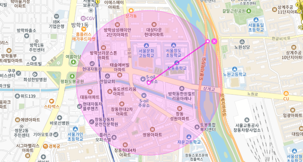 도봉구 월주차 _ 방학동 서울문화고교교차로 주변에 주차장 써보세요~