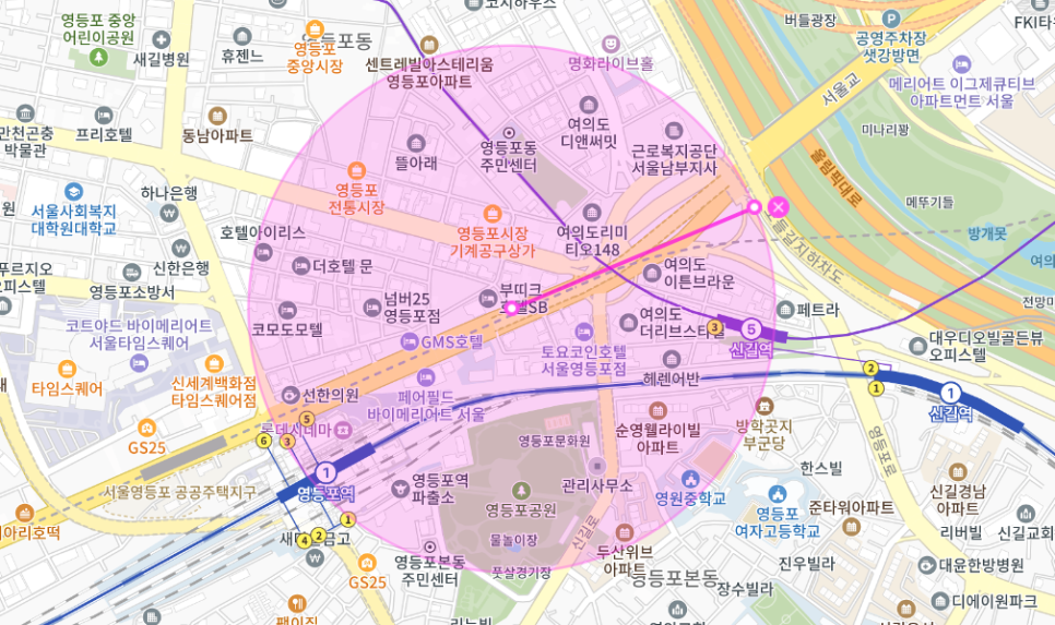 영등포역 월주차 _ 영등포로터리 인근 기계식 승용차 전용 주차장 정보