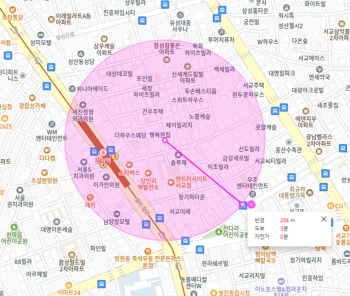 서교동 월주차 _ 망원역 인근 도보 3분 거리 최적의 주차장을 알려드립니다~