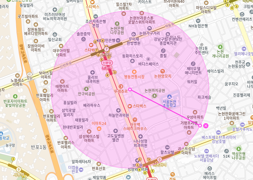 논현동 월주차_ 논현역 3번출구 인근 초역세권 주차장