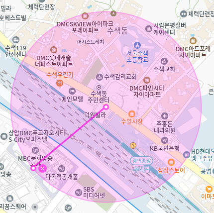 수색동 월주차 / 수색역 도보 2분 MBC 문화방송 본사 인근