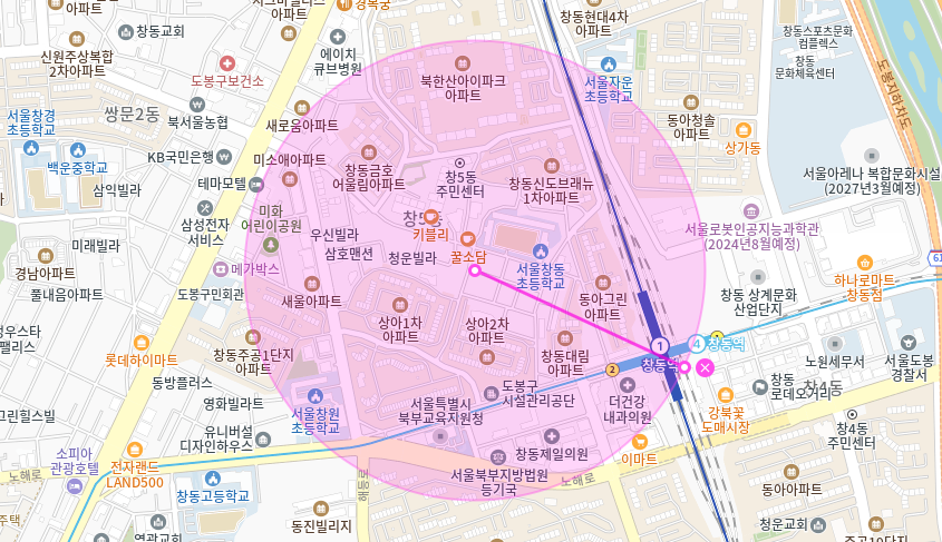 창동 월주차 _ 창동역까지 걸어서 5분! 경차, 승용차 전용 평일 주차장