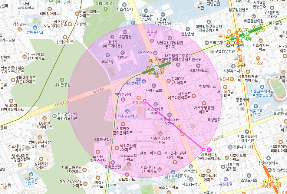 서초역 월주차_ 역세권 주차장에 단일주차에 지정석까지?