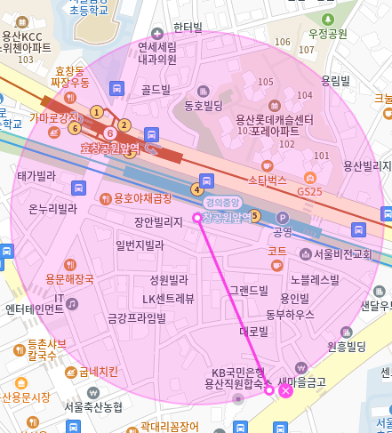 효창공원앞역 월주차 / 효창공원앞 5번출구 바로 앞!