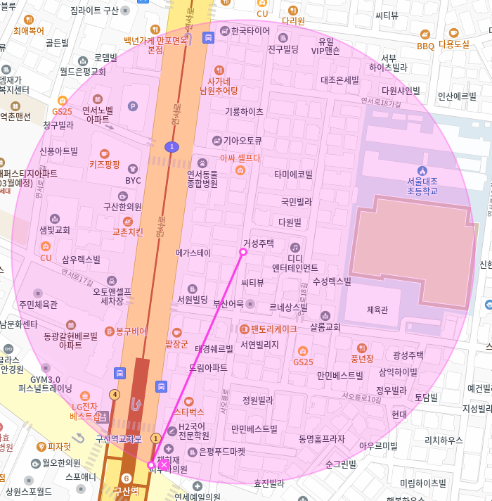 대조동 월주차 / 구산역 1번출구 도보2분, 서울대조초등학교 인근