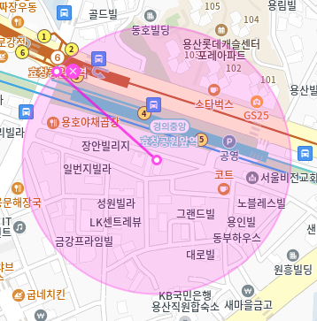원효로 월주차 / 효창공원앞역 5번출구 도보1분, 역세권
